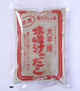 大平原味噌汁のだし