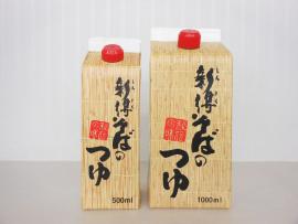 新得そばのつゆ 500ml・1000ml