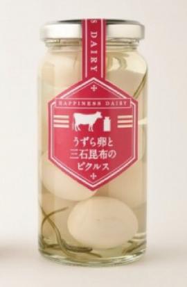 うずら卵と三石昆布のピクルス